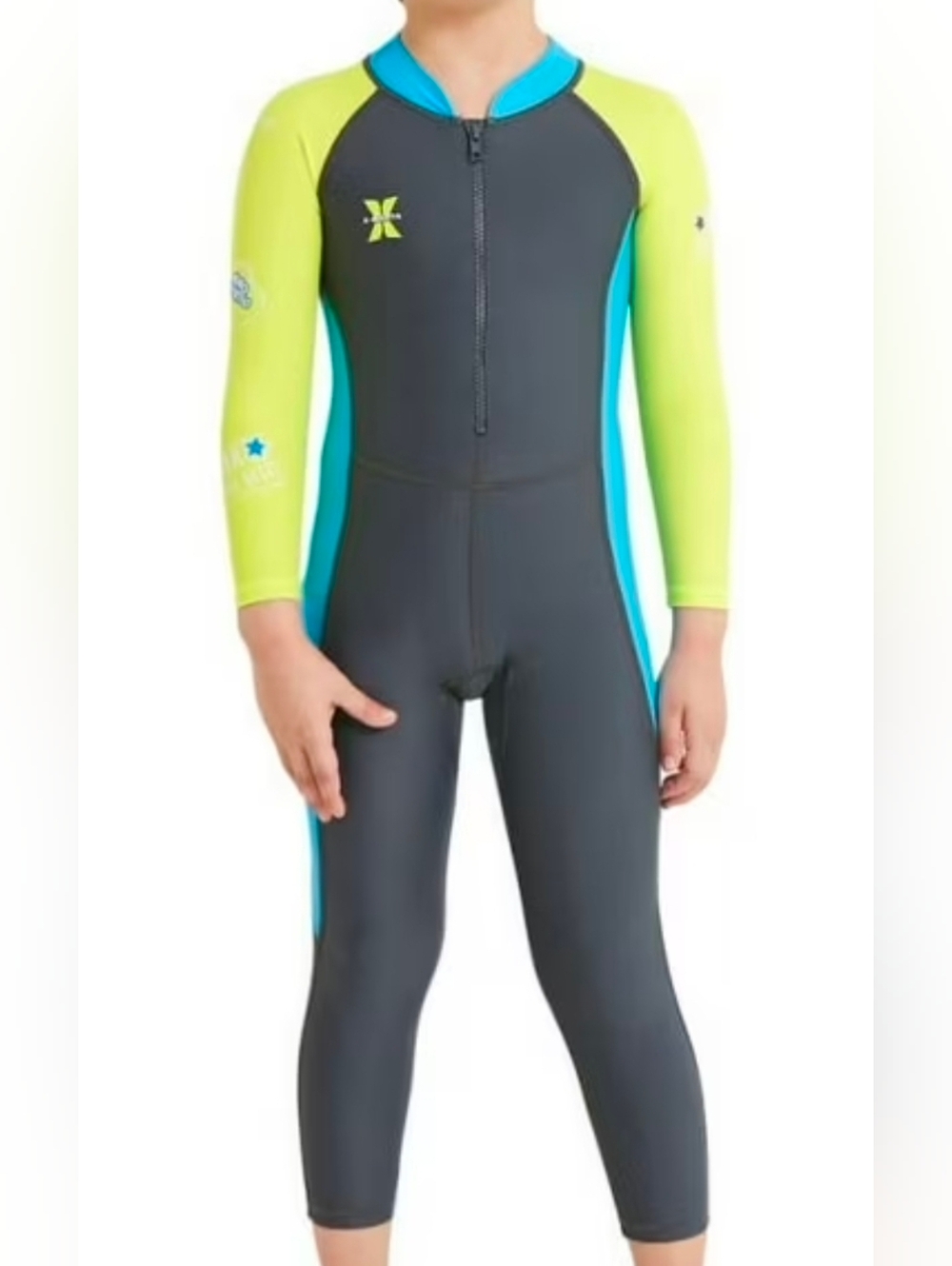 NEW - Kids Full Body Long Sleeve UV Protection Wetsuit (Size Medium)